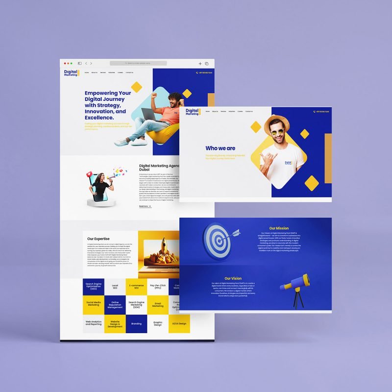 Digital Marketing pack Website Project